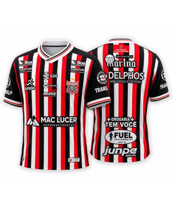 CAMISA DE JOGO PAULISTA LISTRADA MODELO ANTIGO